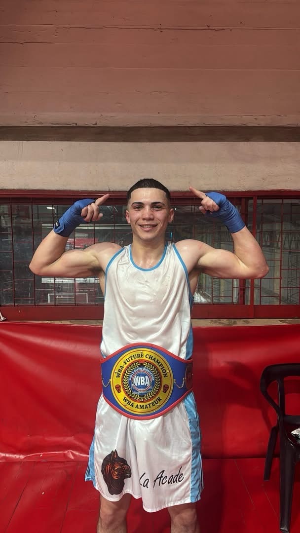 Orgullo bragadense: Lautaro «El Potro» Campo se consagró Campeón WBA Amateur en Ciudadela
